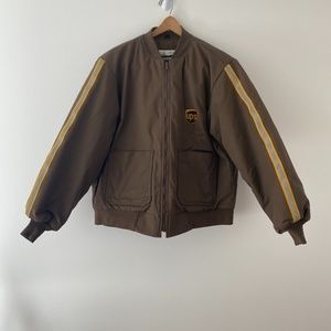UPS United Parcel Service Winter Coat.  Size L